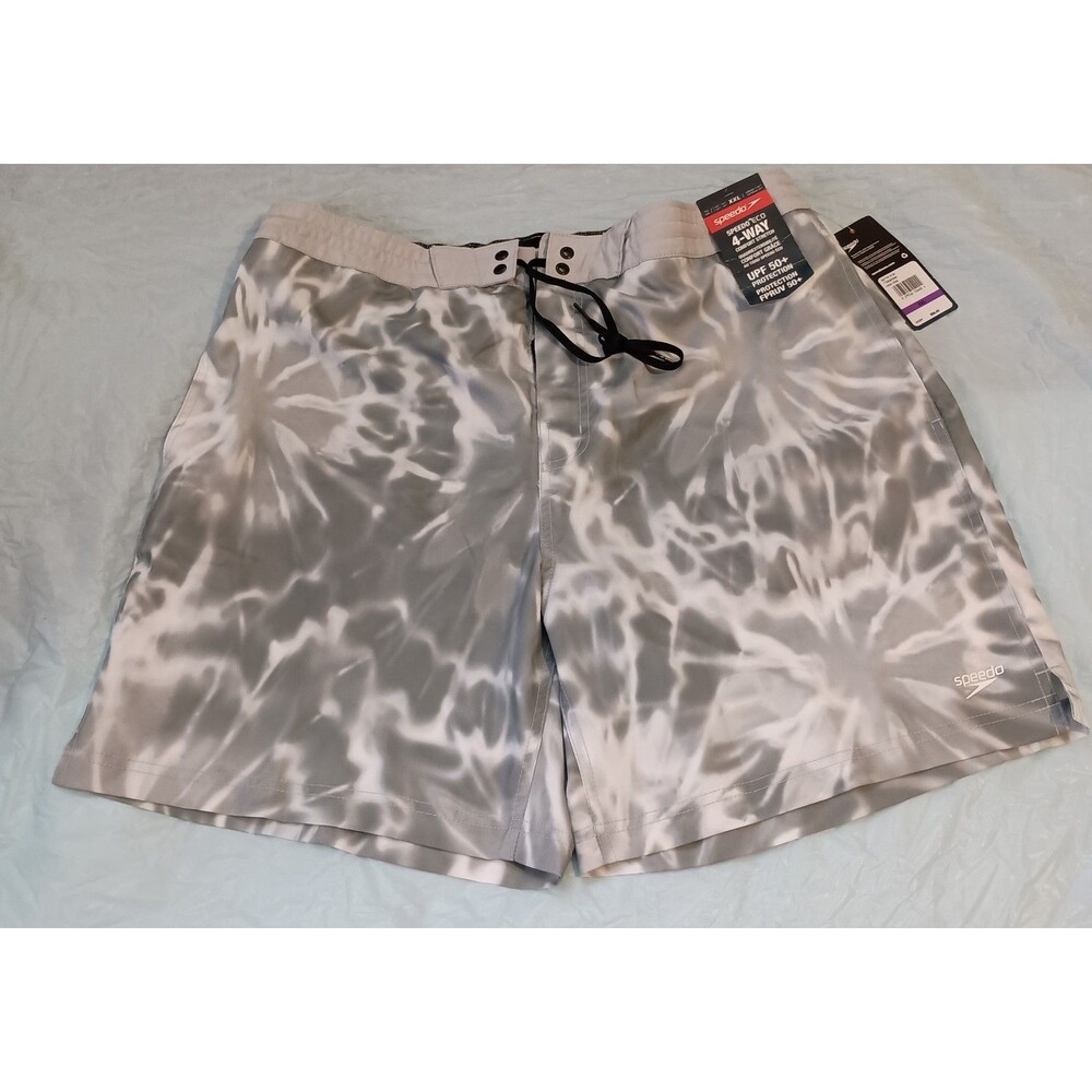 Shorts Swim Trunks Lined 4-way Stretch Size 2XL